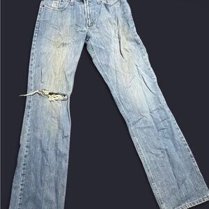 Cinch Light Blue Bootcut Men's Jeans